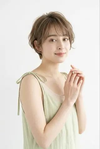 ショート カラー SALOWIN(サロウィン)広島並木通り所属・田村和範/似合わせ カラー/髪質改善のヘアスタイル