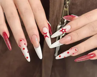 ネイル By moonネイル 🌷ワンホン/韓国風のネイルデザイン