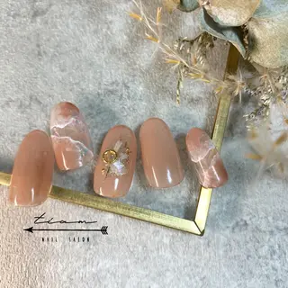 ネイル 𝑡𝑖𝑎𝑚𓂃 きむらゆきののネイルデザイン