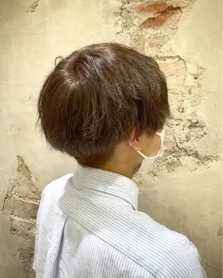 メンズ 💍新宿ショート 💍岩田莉奈のヘアスタイル