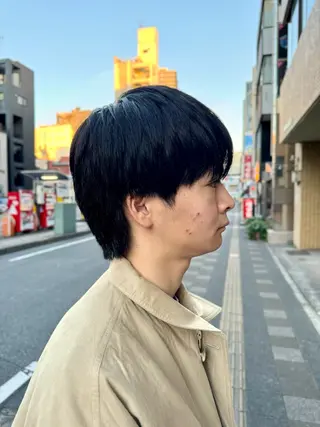 メンズ 米元 春奈のヘアスタイル