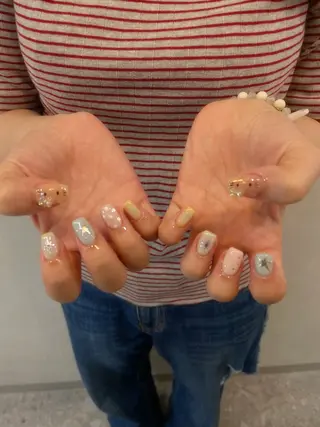 ネイル 🌐mifumi🌐 Rommy　京橋のネイルデザイン