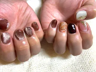 ネイル aime 中崎町のネイルデザイン