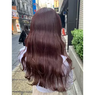 ロング カラー 💖ブリーチ/暖色 𝐘𝐮𝐢💖のヘアスタイル