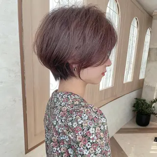ショート カラー 美髪/カラー 美容院🌈渡辺隼也のヘアスタイル