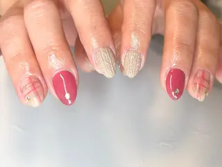 セミロング ネイリスト シンのネイルデザイン