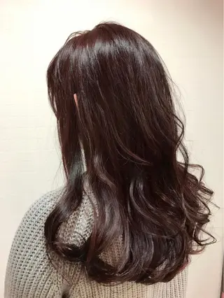 セミロング カラー 🌈ハイライトカラー 🌈naokoのヘアスタイル