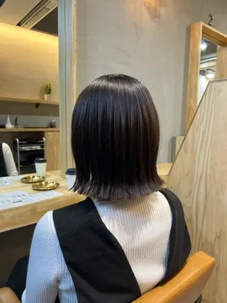 ショート カラー 神戸ボブ✂️ ioe三宮/田 伸佳のヘアスタイル