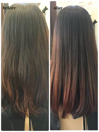 ロング Re-PEP所属・Re-PEP 大城のヘアスタイル