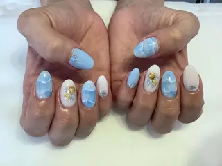 ネイル 💎🐰 saki. m 🐰💎のネイルデザイン