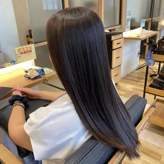 ロング ついざき はるかのヘアスタイル