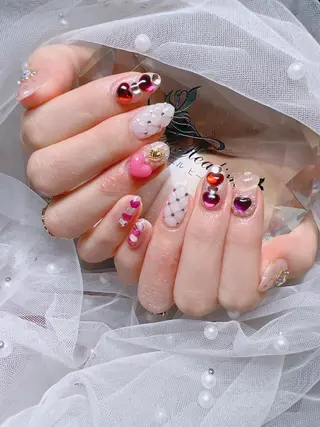 ネイル エンジェル ヒーリング 矢場町店のネイルデザイン