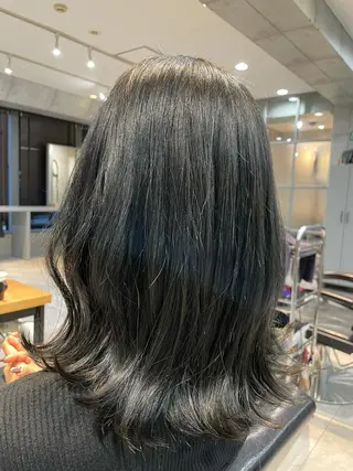 ミディアム カラー 😎newi池袋😎 ミタショウタのヘアスタイル