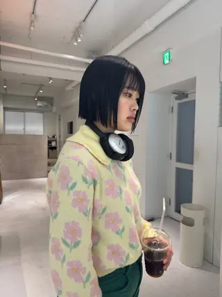 ミディアム カラー ralme/sol 髙橋一哉のヘアスタイル