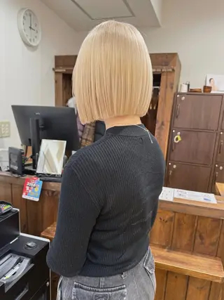 ショート カラー ヘアアレンジ 💖メンズモデル 募集/晴香💖のヘアスタイル