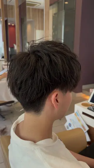 メンズ あかね メンズカットのヘアスタイル