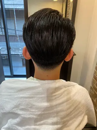 ショート メンズ BARBERSHOP DALIE third所属・kureha /メンズパーマのヘアスタイル