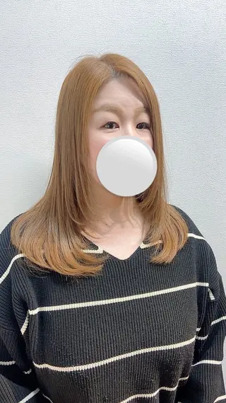 ロング 瀧下 唯のヘアスタイル