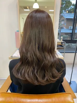 ロング 顔まわりカット/金山 /大園芽依のヘアスタイル