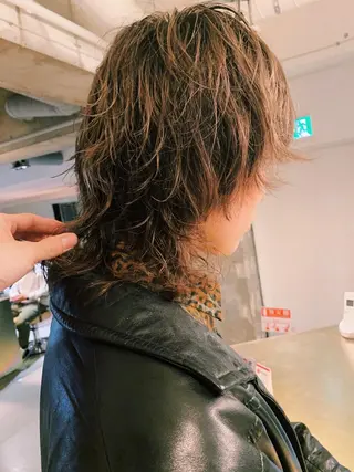 ミディアム パーマ tension 【テンション】のヘアスタイル