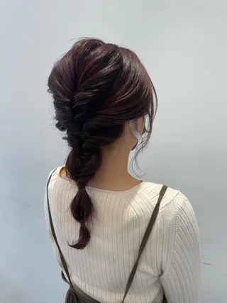 ロング あずま みゆのヘアスタイル