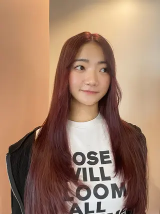 ロング カラー ゆるふわガーリーst yle🩰yuukaのヘアスタイル