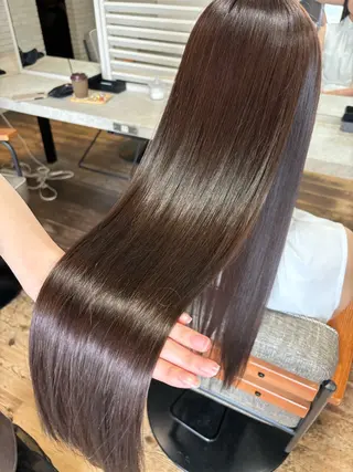 ロング 髪質改善 jewelboxのヘアスタイル