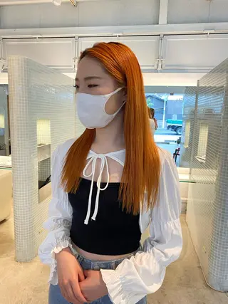 セミロング カラー LA KING KYOTO所属・レイヤーカット/ miranのヘアスタイル