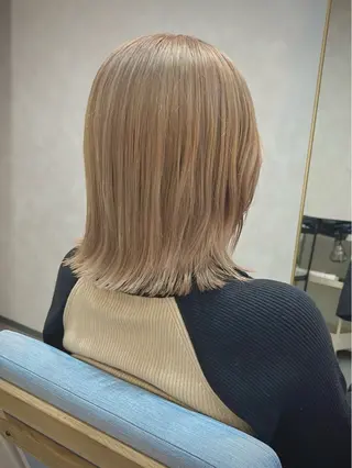 ミディアム 堀井 政輝のヘアスタイル