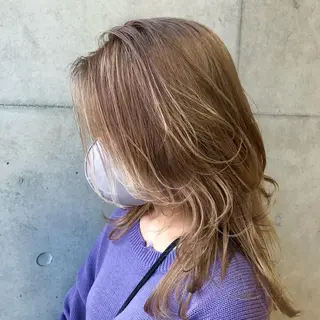 カラー 柔らかカラー🫧🌱 ナナコのヘアスタイル