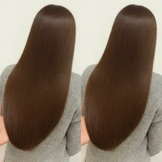 ロング カラー レイヤー/小顔矯正 透明感カラー✨生真のヘアスタイル