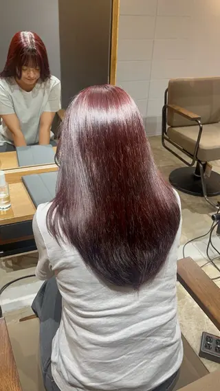 ロング hair ruup sela design works所属・hair ruup/ 艶髪カラー🫧こすずのヘアスタイル