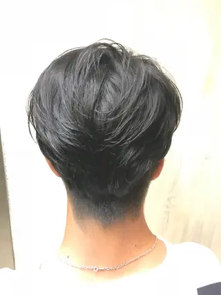 ショート メンズ TERRACE 福島所属・shi hoのヘアスタイル