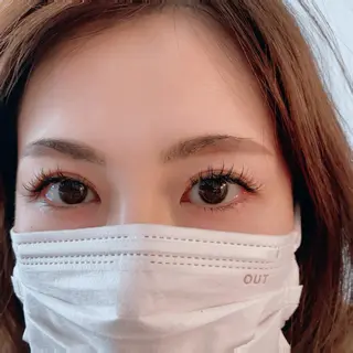 パーマ マツエク・マツパ アイブロウ 神山 ビューティー・アイのマツエク・マツパデザイン