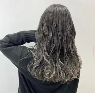 セミロング カラー パーマ ヘアアレンジ メンズ nico TOKYO 渋谷所属・ブリーチ　ハイトーン 特化🌈フジタハルキのヘアスタイル