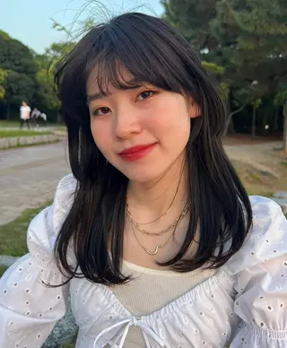 ミディアム 博多ブリーチ /Ririkaのヘアスタイル