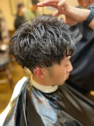 ショート メンズ 圓子 快のヘアスタイル