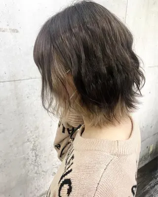 ミディアム Blink Remit hair明野店所属・秋月 亜耶のヘアスタイル