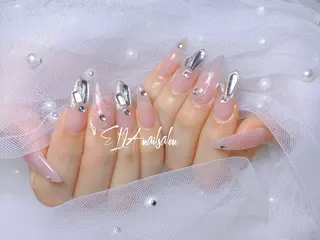 セミロング cici nailのネイルデザイン