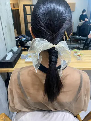 ミディアム ヘアアレンジ Dxxxx III所属・女性目線の大人 メンズ*Ayakaのヘアスタイル