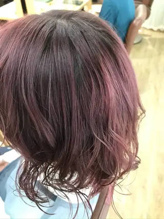 ミディアム カラー 新横浜CLOVER 本店/モデル募集中✨のヘアスタイル