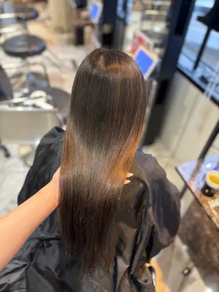 ロング 大阪 梅田/ ハイトーン/エクステのヘアスタイル