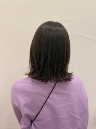 ミディアム カラー Ash中目黒店 榊間茜のヘアスタイル