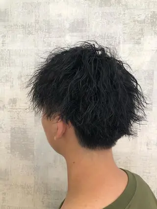 パーマ メンズ 北脇 健治のヘアスタイル