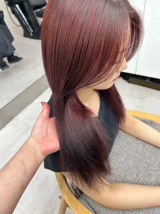 ロング 名古屋／似合わせ カット／カラー🫧のヘアスタイル