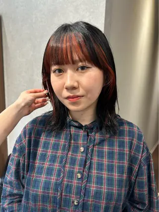 ミディアム カラー Daisy🎀【福岡 美容室】chiakiのヘアスタイル