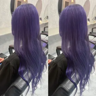 ロング カラー 🌺ハイトーン🌺 矢葺 なぎさ🌺🌺のヘアスタイル