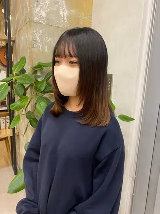 Misaki ║ツヤカラーのヘアスタイル