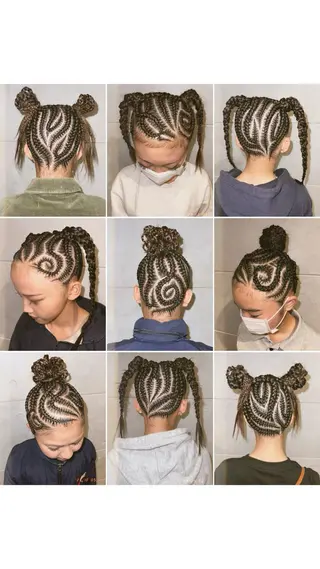 吉野 華乃のヘアスタイル