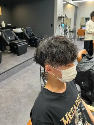 パーマ メンズ mare宇部高前店 /スタッフモデルのヘアスタイル